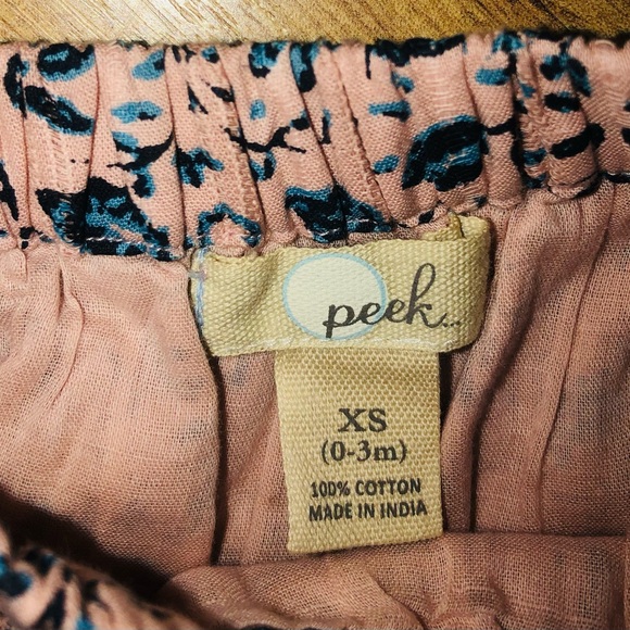 2 Piece Peek Pink Floral Outfit - Picture 4 of 4